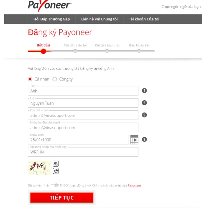 dang ky payooer Payoneer là gì? Cách đăng ký tạo tài khoản, xác minh và rút tiền từ Payoneer về Việt Nam 2022
