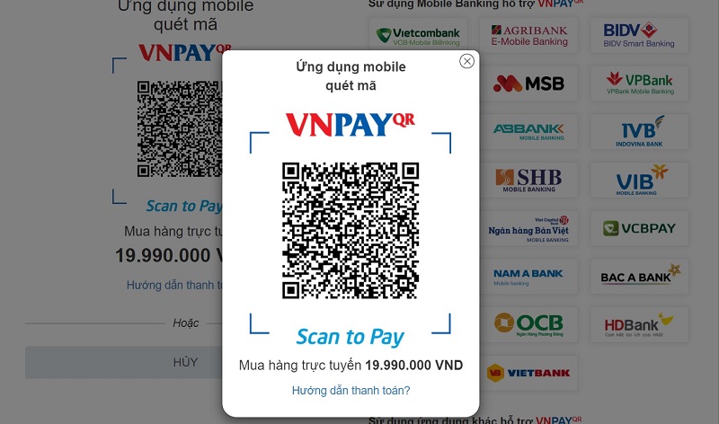 thanh toan Vnpay QR là gì? cách đăng ký và thanh toán bằng Vnpay QR như thế nào?