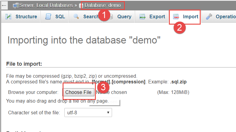 19 import database phpmyadmin 5bd3ce71520a6 Localhost/phpmyadmin là gì? hướng dẫn cách sử dụng cơ bản